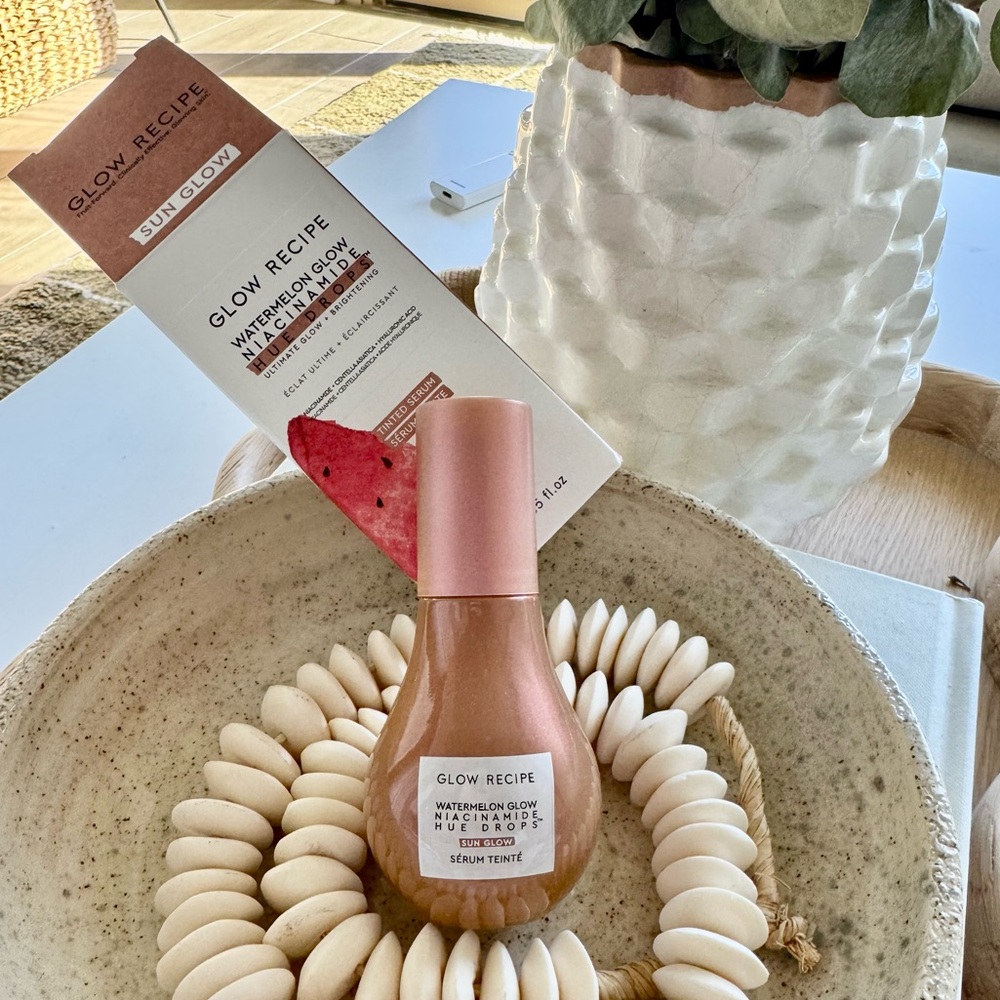 NEW in Box Glow Recipe Watermelon Glow Drops in Sun Glow/Bronze